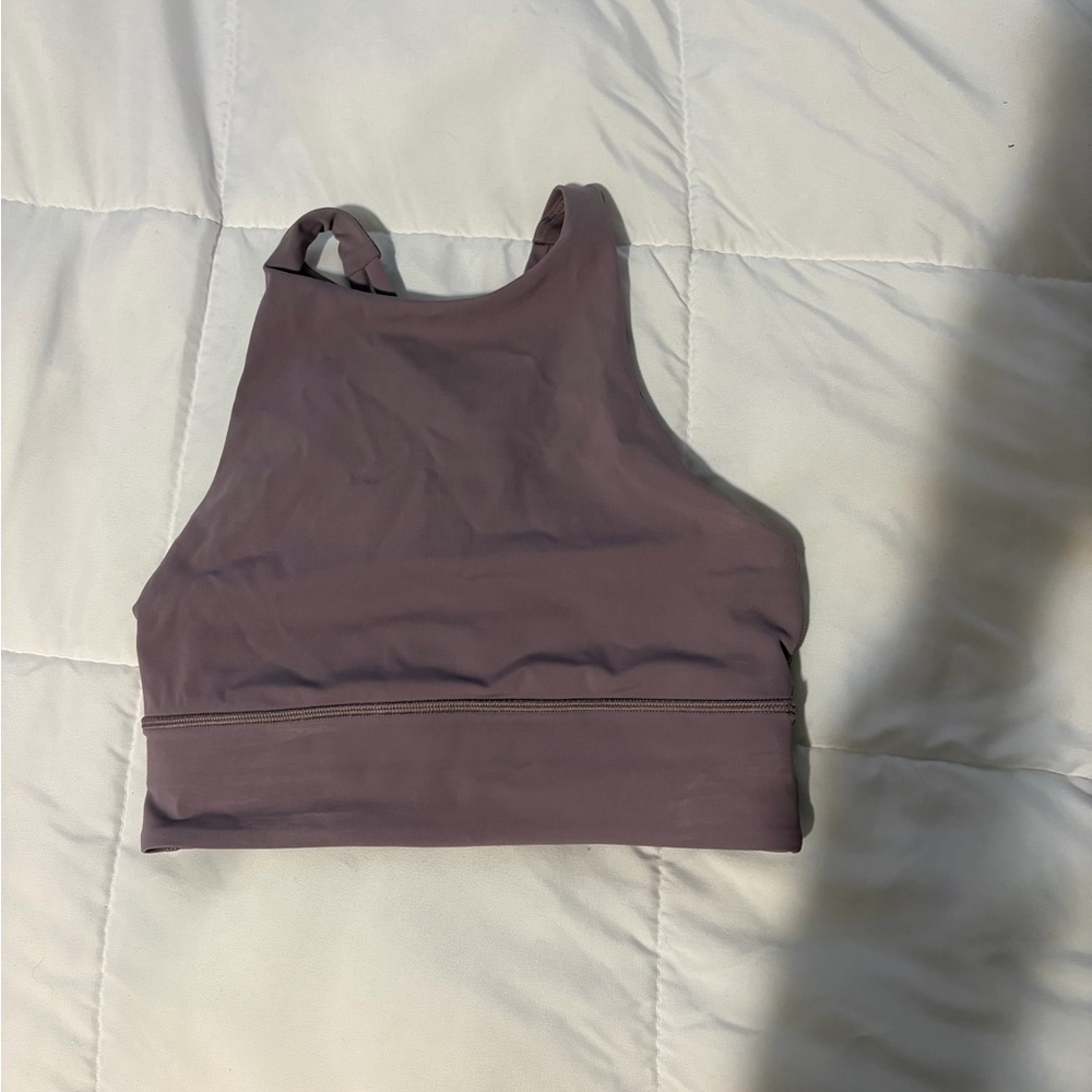 lululemon athletica Mauve High-Neck Tank Top